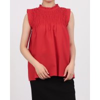 STYLEBLOCK/スタイルブロック STYLEBLOCK リネンタッチシャーリングノースリーブブラウス/508206807