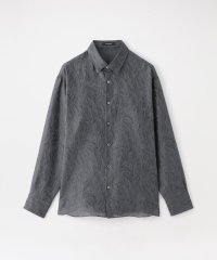 LOVELESS　MENS/シアーアブストラクトジャガードシャツ/508416637