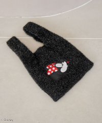 coen/【MICKEY(ミッキー) / 別注】 ラメニットトートバッグ/508430581