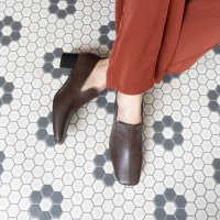 FABBY FABBY./ファビーファビー FABBY FABBY. スクエアーオニグリヒールパンプス/508434792
