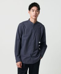 green label relaxing/ナチュラルフィット ビエラ バンドカラー シャツ/508435695