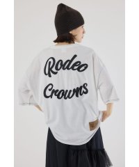 RODEO CROWNS WIDE BOWL/カラーステッチVネック5分袖Tシャツ/508450995