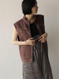 RADIATE/ラディエイト RADIATE オーバーダイデニムスタンドカラージレ/508453399