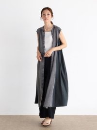 CLOVE/クローブ CLOVE ドッキングデザインテンセルワンピース/508453422