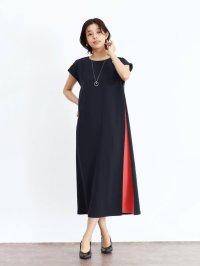 FENNEL/フェンネル FENNEL バイカラーボクシーワンピース/508453427