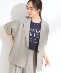 SHOO・LA・RUE　DRESKIP/シューラルー／ドレスキップ SHOO・LA・RUE/DRESKIP 【イージーケア／セットアップ可】五分袖テーラードジャケット/508454378