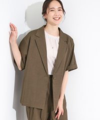 SHOO・LA・RUE　DRESKIP/シューラルー／ドレスキップ SHOO・LA・RUE/DRESKIP 【イージーケア／セットアップ可】五分袖テーラードジャケット/508454378