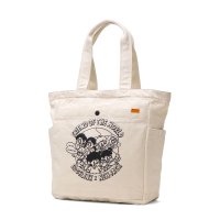 EDGELINK/エッジリンク EDGELINK トートバッグ メンズ レディース 大きめ 大容量 ファスナー付き A4 キャンバス 帆布 カジュアル 縦型 縦 ブランド 軽量 /508454447