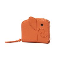 LIZDAYS/リズデイズ LIZDAYS 財布 コンパクト 二つ折り 二つ折 ブランド かわいい BOX型小銭入れ 小さめ ファスナー 象 じゃばら スキミング防止 ミニ財布/508454452