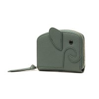 LIZDAYS/リズデイズ LIZDAYS 財布 コンパクト 二つ折り 二つ折 ブランド かわいい BOX型小銭入れ 小さめ ファスナー 象 じゃばら スキミング防止 ミニ財布/508454452
