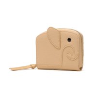 LIZDAYS/リズデイズ LIZDAYS 財布 コンパクト 二つ折り 二つ折 ブランド かわいい BOX型小銭入れ 小さめ ファスナー 象 じゃばら スキミング防止 ミニ財布/508454452