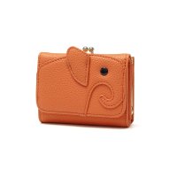 LIZDAYS/リズデイズ LIZDAYS 財布 コンパクト 二つ折り ブランド 三つ折り BOX型小銭入れ 小さめ ミニ コンパクト 象 スキミング防止 がま口 ミニ財布 レ/508454453