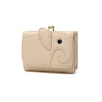 LIZDAYS/リズデイズ LIZDAYS 財布 コンパクト 二つ折り ブランド 三つ折り BOX型小銭入れ 小さめ ミニ コンパクト 象 スキミング防止 がま口 ミニ財布 レ/508454453