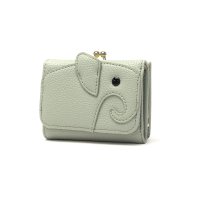 LIZDAYS/リズデイズ LIZDAYS 財布 コンパクト 二つ折り ブランド 三つ折り BOX型小銭入れ 小さめ ミニ コンパクト 象 スキミング防止 がま口 ミニ財布 レ/508454453