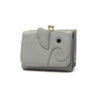 LIZDAYS/リズデイズ LIZDAYS 財布 コンパクト 二つ折り ブランド 三つ折り BOX型小銭入れ 小さめ ミニ コンパクト 象 スキミング防止 がま口 ミニ財布 レ/508454453