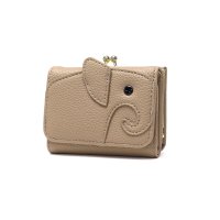 LIZDAYS/リズデイズ LIZDAYS 財布 コンパクト 二つ折り ブランド 三つ折り BOX型小銭入れ 小さめ ミニ コンパクト 象 スキミング防止 がま口 ミニ財布 レ/508454453