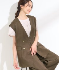 SHOO・LA・RUE　DRESKIP/シューラルー／ドレスキップ SHOO・LA・RUE/DRESKIP 【イージーケア／セットアップ可】ダブルベスト/508454589