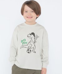 SHIPS KIDS/【SHIPS KIDS別注】ARCH＆LINE:100～130cm / ダイナソー ロングスリーブ Tシャツ/508454627