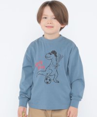 SHIPS KIDS/【SHIPS KIDS別注】ARCH＆LINE:100～130cm / ダイナソー ロングスリーブ Tシャツ/508454627