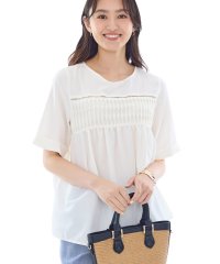 INDIVI/インディヴィ INDIVI フィブリルブラウス/508454842