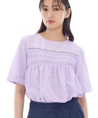 INDIVI/インディヴィ INDIVI フィブリルブラウス/508454842