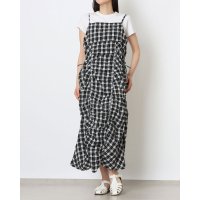 cepo/セポ Cepo チェックシャーリングキャミワンピース/508455157
