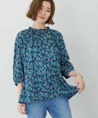 Petit Honfleur/プチ オンフルール Petit Honfleur アパシュプリントブラウス/508455178