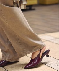 journal standard  L'essage /【ALOHAS/アロハス】Eros Burgundy Leather Mules：ミュール/508455238