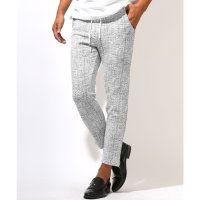 LUXSTYLE/ラグスタイル LUXSTYLE モザイクチェックアンクルパンツ/テーパードパンツ スラックス トラウザー スキニーパンツ ストレッチ 伸縮性 モザイクチェック /508455663