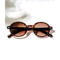 LUXSTYLE/ラグスタイル LUXSTYLE レトロラウンドサングラス/ユニセックス ラウンド 丸い 丸眼鏡 UVカット 紫外線カット レトロ 黒縁 デミ クリアフレーム/508455666