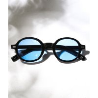 LUXSTYLE/ラグスタイル LUXSTYLE レトロラウンドサングラス/ユニセックス ラウンド 丸い 丸眼鏡 UVカット 紫外線カット レトロ 黒縁 デミ クリアフレーム/508455666