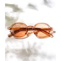 LUXSTYLE/ラグスタイル LUXSTYLE レトロラウンドサングラス/ユニセックス ラウンド 丸い 丸眼鏡 UVカット 紫外線カット レトロ 黒縁 デミ クリアフレーム/508455666