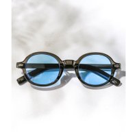 LUXSTYLE/ラグスタイル LUXSTYLE レトロラウンドサングラス/ユニセックス ラウンド 丸い 丸眼鏡 UVカット 紫外線カット レトロ 黒縁 デミ クリアフレーム/508455666
