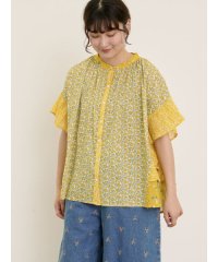 Samansa Mos2/サマンサ モスモス Samansa Mos2 インド柄アソート袖フリルブラウス/508455760