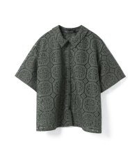 mizuiro ind/mizuiro ind タイルレースシャツ/508455822