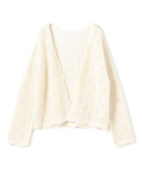 GALERIE VIE/カシミヤレース フロントオープンカーディガン/508455913