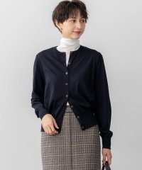 NIJYUSANKU（LARGE SIZE）/【洗える】サステナブルウール ベーシック カーディガン/508456152