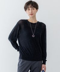 NIJYUSANKU（LARGE SIZE）/【洗える】シアースパンコール ニット/508456157