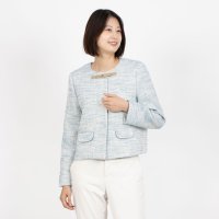 LA JOCONDE/ラ ジョコンダ LA JOCONDE ファンシーツイード ノーカラージャケット/505665670