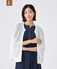 TRANS WORK(L)/【L】【ウォッシャブル】2WAYメッシュカーデ/508329455