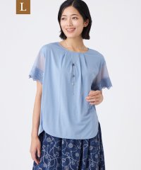 TRANS WORK(L)/【L】【接触冷感・ウォッシャブル】クリスタルソルト36G天竺/508329456