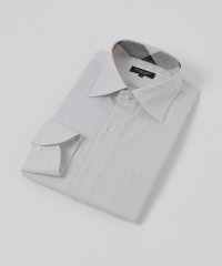 BLACK LABEL CRESTBRIDGE/ハイストレッチシャドーストライプセミワイドカラーシャツ/508349024