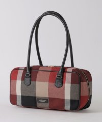 BLUE LABEL CRESTBRIDGE/クレストブリッジチェックキャンバスボストンバッグ/508413360
