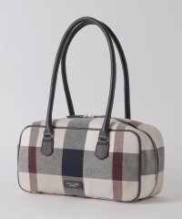 BLUE LABEL CRESTBRIDGE/クレストブリッジチェックキャンバスボストンバッグ/508413360