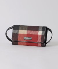 BLUE LABEL CRESTBRIDGE/クレストブリッジチェックPVCウォレットショルダー/508413366