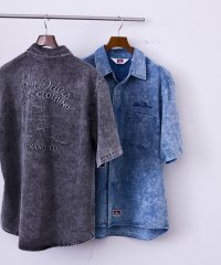 JUNRed/【BENDAVIS別注】デニムライクシャツ/508432768