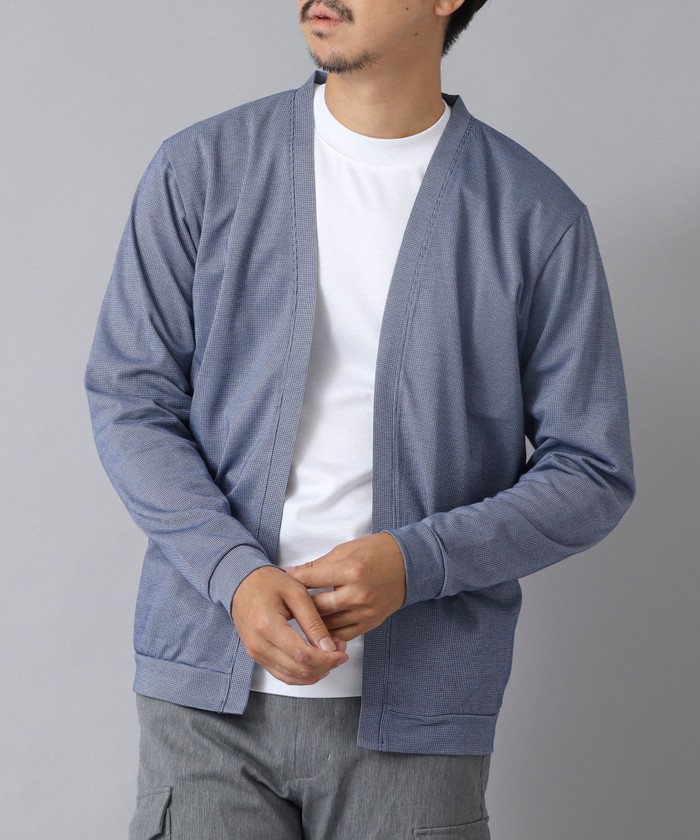 ACTIVE SECT】《限定展開》シルケットサーフニットボタンレス