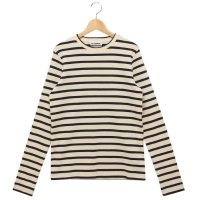 Jil Sander/ジルサンダー Jil Sander Tシャツ カットソー ジルサンダープラス バックロゴ 長袖 ホワイト ブルー レディース JIL SANDER J40NH0/508455965
