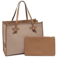 GIANNI CHIARINI/ジャンニ キャリーニ GIANNI CHIARINI トートバッグ マルチェッラ Mサイズ ブラウン レディース GIANNI CHIARINI BS6850 /508455976
