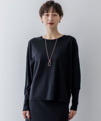 NIJYUSANKU（LARGE SIZE）/【洗える/吊り干しOK】ヴィスコースストレッチ ドルマンスリーブ ニット/508456140